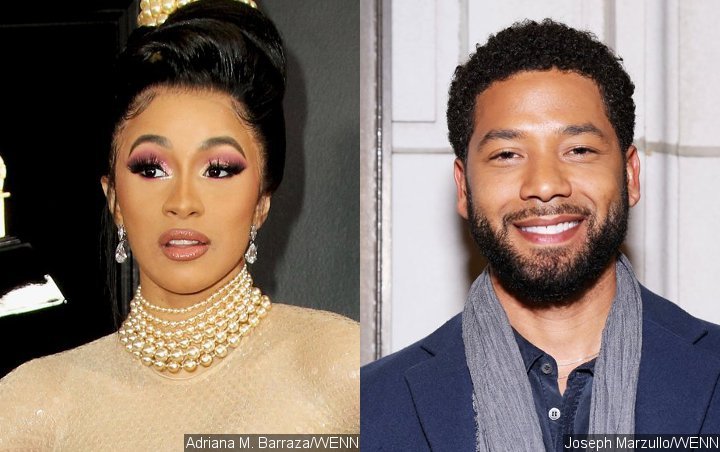 Cardi B Curses at Jussie Smollett for Ruining Black History Month