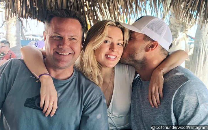 Colton Underwood Reunites With Cassie Randolph's Dad in PDA-Packed Beach Outing