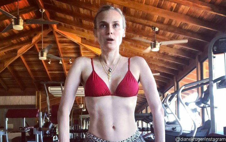 Diane Kruger Raves About 'Amazing' Female Body by Showing Off Post-Baby Abs