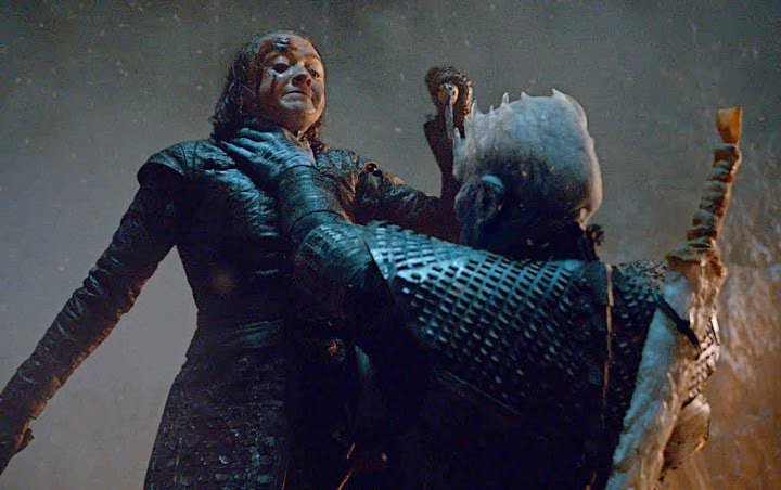 'Game of Thrones' Night King Actor: Wrestling Scene With Maisie Williams Was Very, Very Difficult