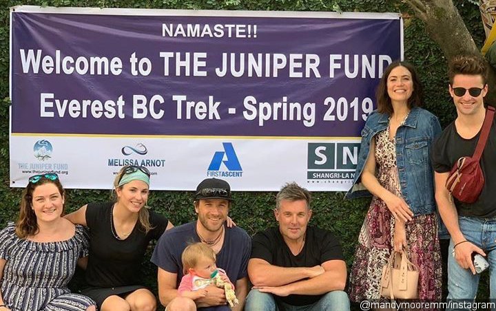 Mandy Moore Kicks Off Her Quest to Hike Mount Everest
