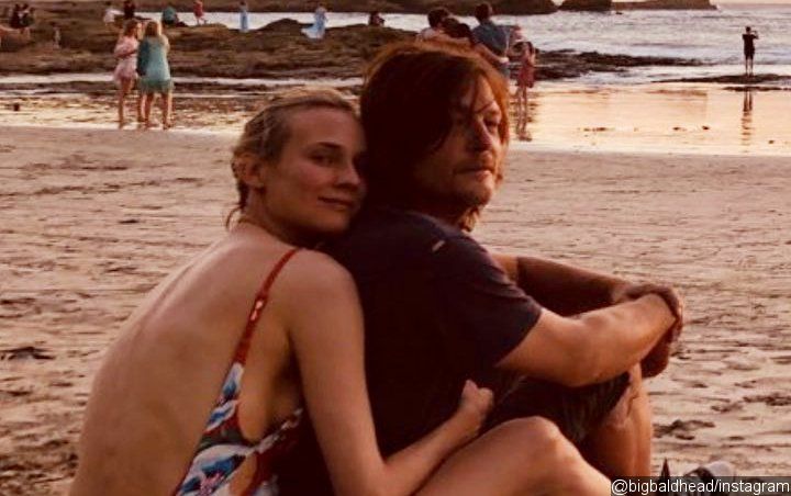 Norman Reedus Birthday Post To Diane Kruger Features Rare Glimpse