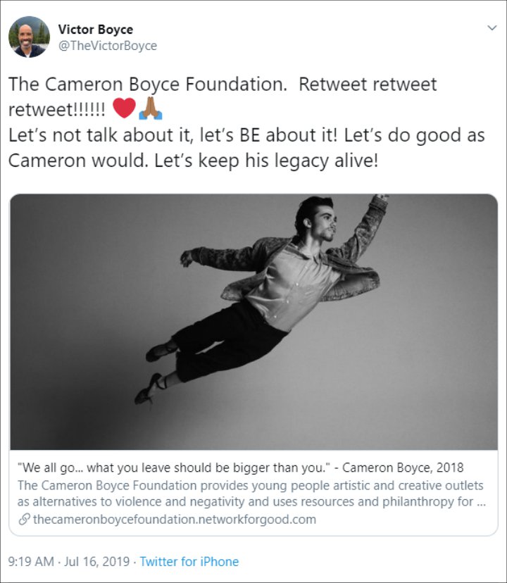 Cameron Boyce's Family to Keep His Legacy Alive Through Charity Foundation