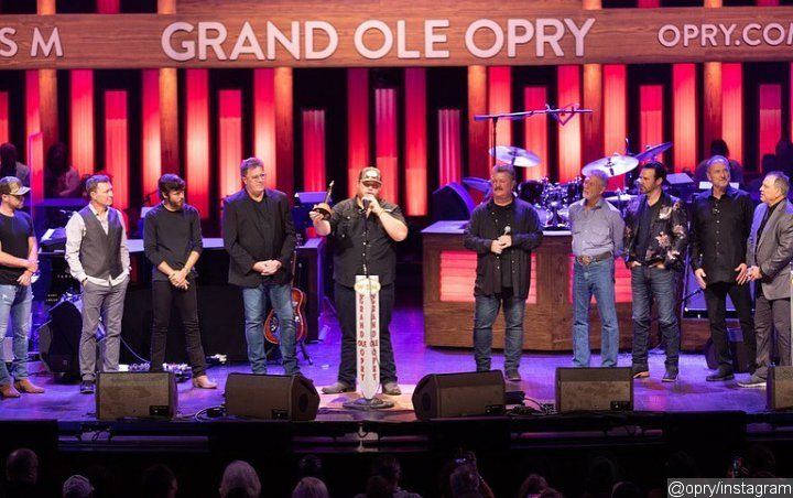 Luke Combs Honored by Vince Gill and Joe Diffie at Grand Ole Opry Induction