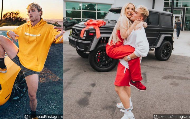 Logan Paul Appears to Throw Shade at Brother Jake Over Tana Mongeau Engagement