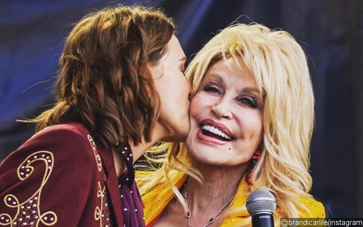 Dolly Parton Teams Up With Brandi Carlile for Surprise Performance at Newport Folk Festival   