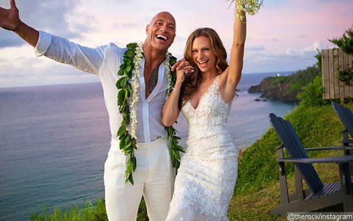 Dwayne Johnson Marries Girlfriend of Twelve Years in Hawaii