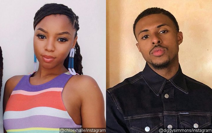 New Couple Alert! Chloe Bailey Spotted Kissing 'Grown-Ish' Co-Star Diggy Simmons