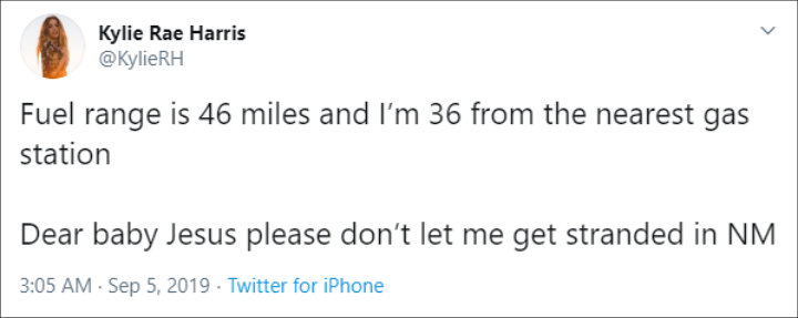 Kylie Rae Harris' Last Tweet Before Car Crash