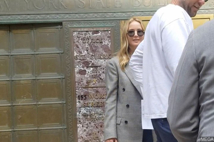 Jennifer Lawrence and Cooke Maroney Spark Marriage Rumor After Visiting NYC Courthouse