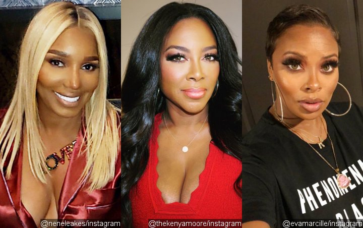 NeNe Leakes and Kenya Moore Almost Get Physical at Eva Marcille's Baby ...