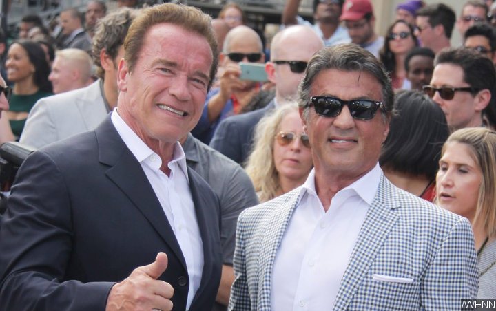 Arnold Schwarzenegger Teases Sylvester Stallone Over the Size of His ...