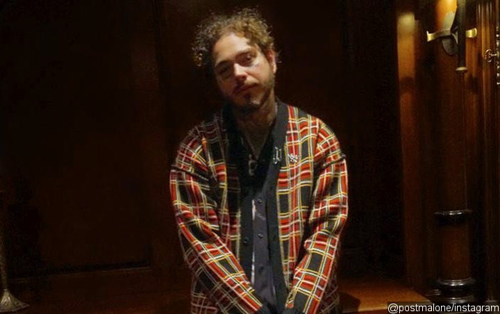 Post Malone's Hilarious Facial Expression When Getting Flashed Generates New Meme