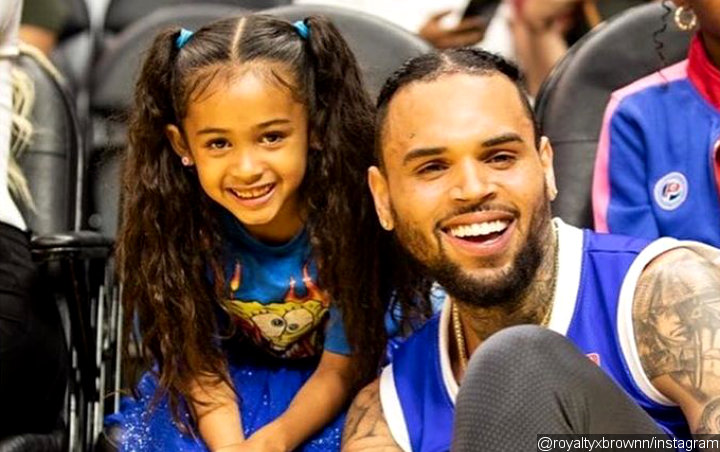 Chris Brown Gushes About Daughter Royalty Adorably Nailing It on Red Carpet