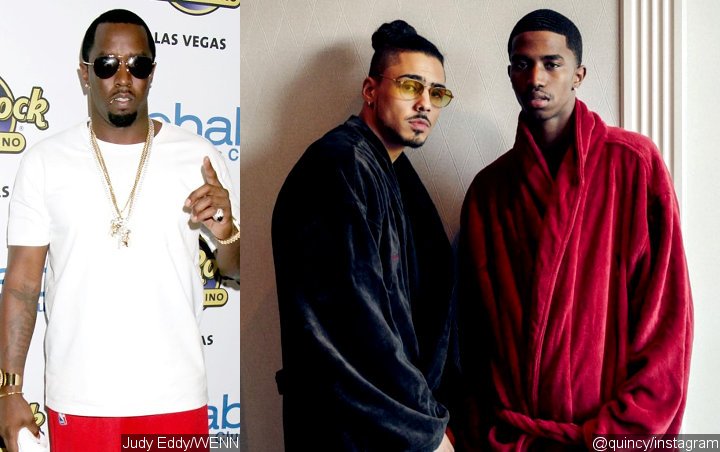did diddy adopt quincy brown