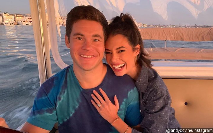 Adam Devine Gets Engaged to Chloe Bridges, Fiancee Shows Off Her Ring