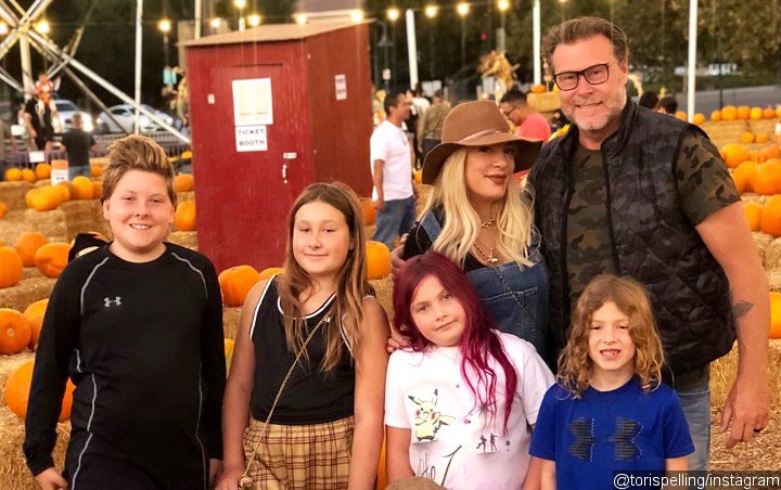 Tori Spelling Slammed for Dying Her 8-Year-Old Daughter's Hair Purple