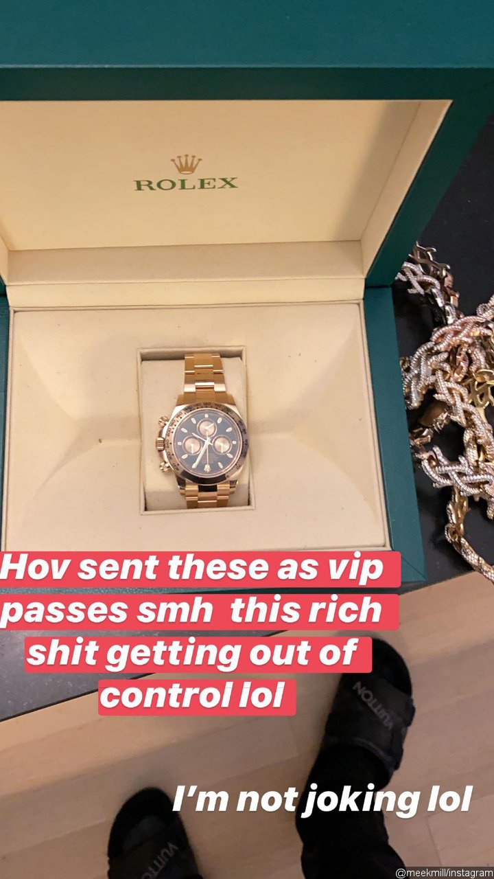 Jay-Z Sends Meek Mill a Rolex Watch as VIP Pass