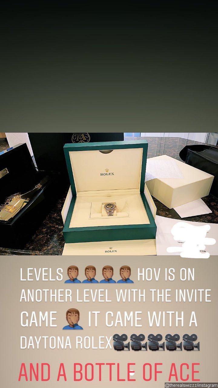 Jay-Z Sends Swizz Beatz a Rolex Watch as VIP Pass