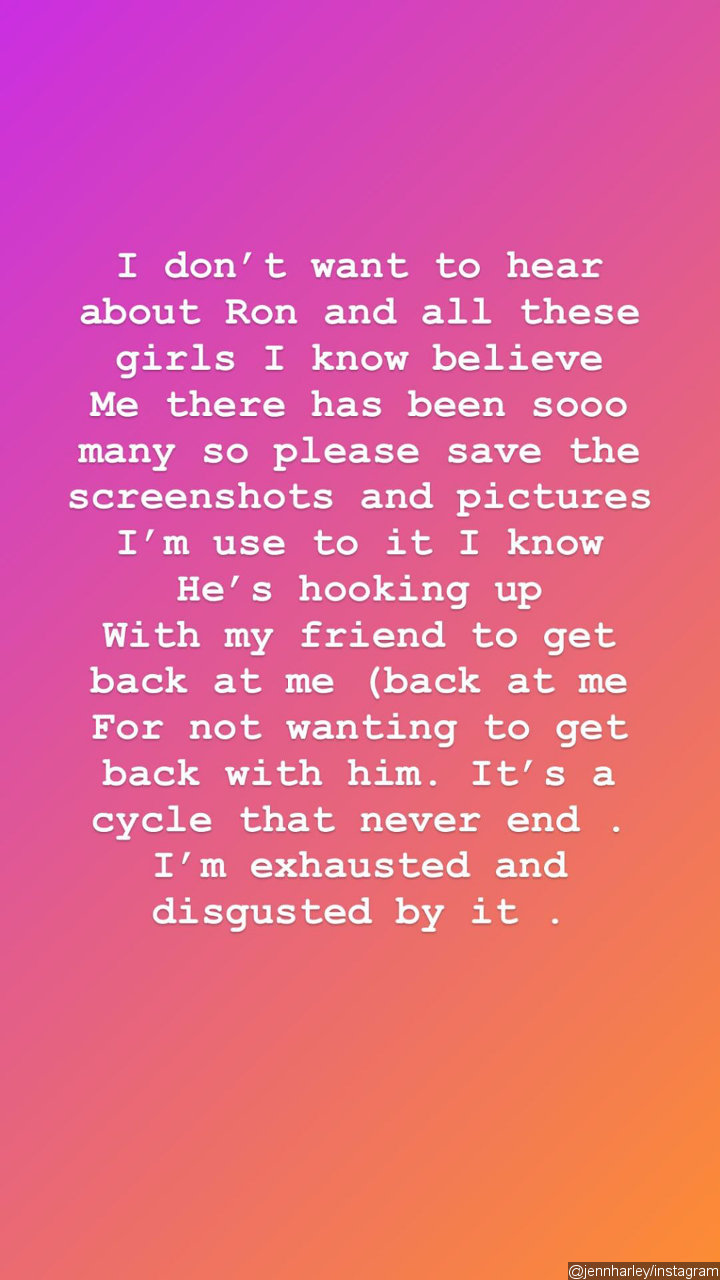 Ronnie Ortiz-Magro's Ex Jen Harley Blasts Him on Instagram Stories