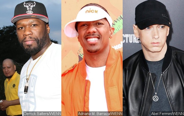 50 Cent Continues to Troll Nick Cannon Amid Eminem Beef