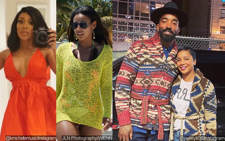 K. Michelle Threatens J.R. Smith's 'Delusional' Ex for Shading His Wife Amid Affair Scandal