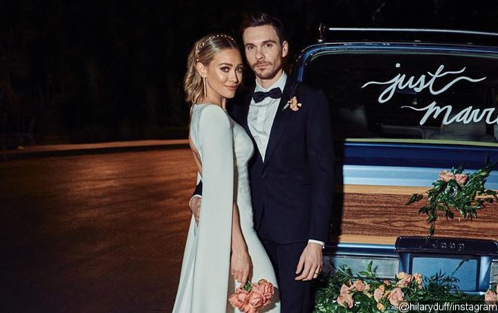 Hilary Duff Is Simply Stunning Bride in First Photo of Backyard Wedding With Matthew Koma