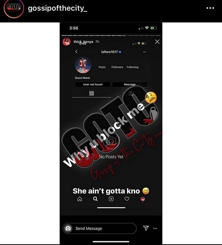 Gucci Mane's alleged side chick exposes him