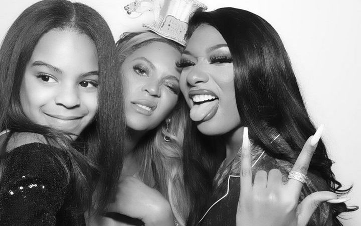 Megan Thee Stallion Rings In 2020 With Beyonce and Blue Ivy