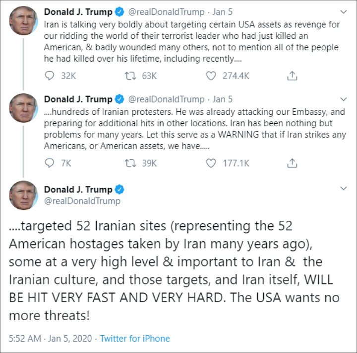 Donald Trump Tries to Justify the Attack on Iran