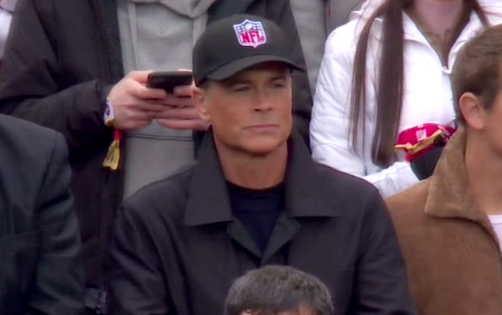 Rob Lowe Reacts After His NFL Hat Steals the Spotlight at 49ers Vs. Packers Game