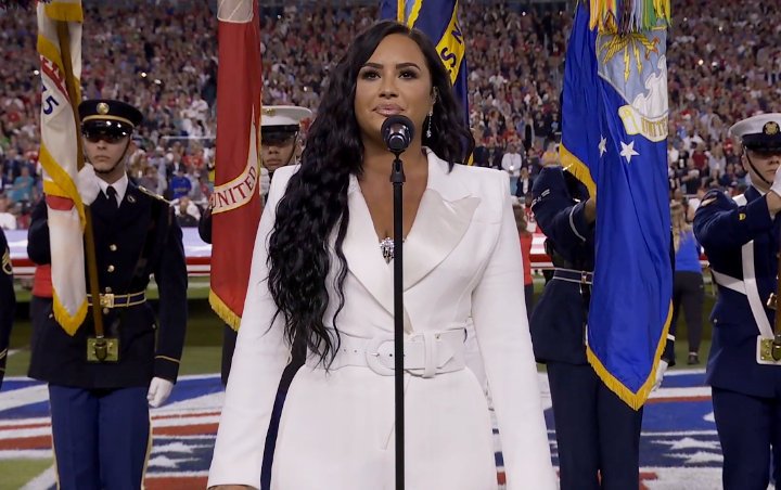 Super Bowl LIV: Fans Mesmerized by Demi Lovato's Stunning Rendition of National Anthem