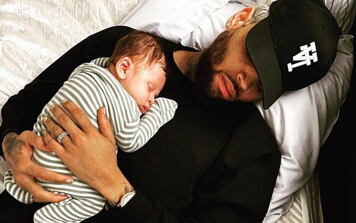 Chris Brown Speaks Out as His Son Is Called 'White Baby' 