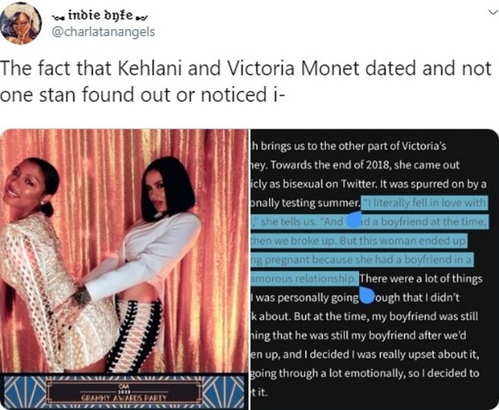Kehlani and Victoria Monet