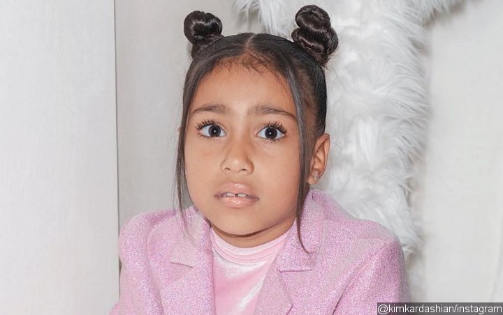 Kim Kardashian and Kanye West's Daughter North Shows Her Swag During Rap Performance