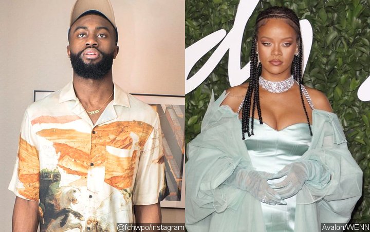 NBA Star Jaylen Brown Thirsting Over Rihanna's Sexy Lingerie Picture