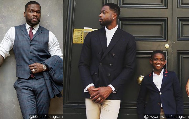 50 Cent Blasted for Joking About Dwyane Wade's Transgender Daughter With R. Kelly Meme
