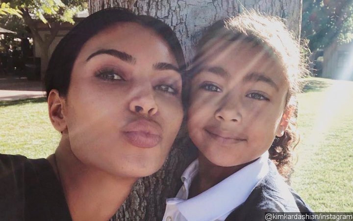 Kim Kardashian Shares Evidence of Being a Hands-On Mom