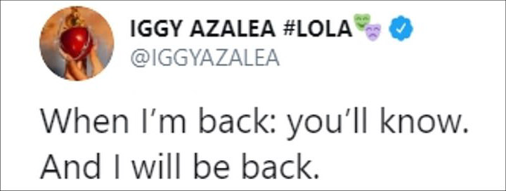 Iggy Azalea Denies She's Taking a Break