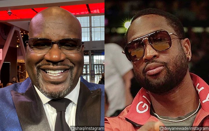 Shaquille O'Neal Cracks People Up With New Hairline After Losing a Bet to Dwyane Wade