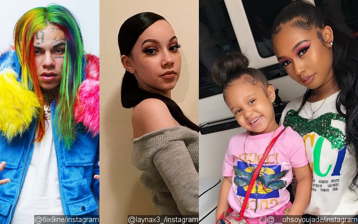 6ix9ine's Baby Mama Is 'Heartbroken' Over His Family's Outing With GF Jade's Daughter