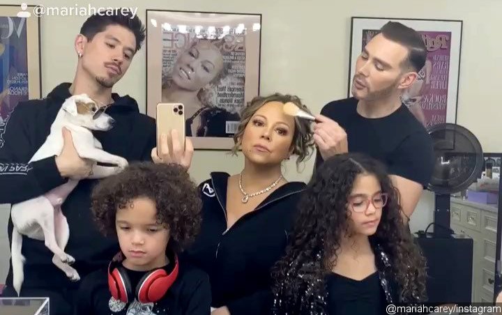 Mariah Carey Celebrates St. Patrick's Day by Tackling Flip the Switch Challenge