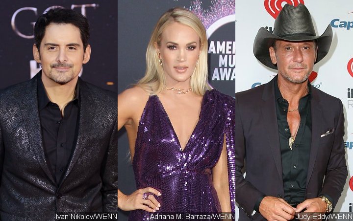 Kimberly Williams Paisley Porn - Brad Paisley Treats Fans to Duet With Carrie Underwood and Tim McGraw  During Home Concert