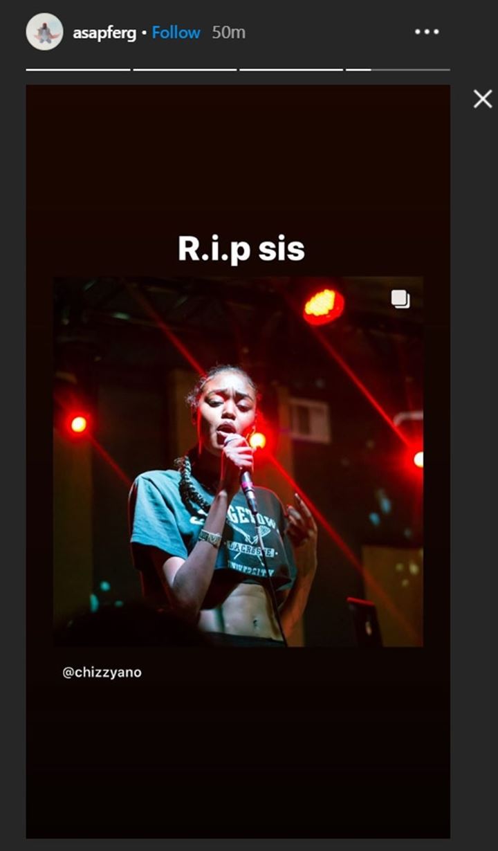 A$AP Ferg paid tribute to Chynna