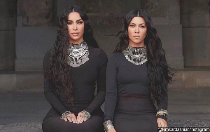 Kourtney Kardashian Spills Kim's DIY Secret to Her Cool Hair Color in Throwback Photo
