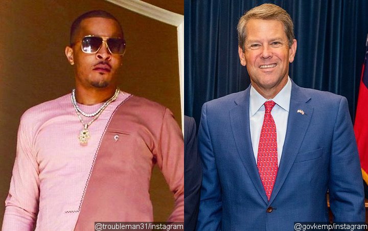 T.I. Slams Governor Brian Kemp for Reopening Georgia Amid Covid-19 Pandemic