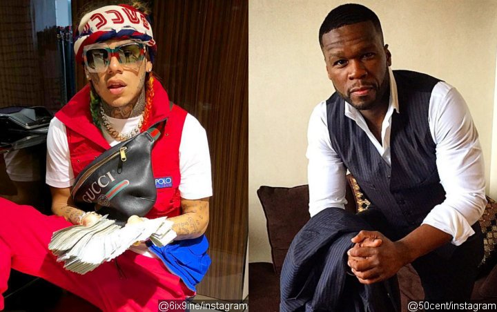 6ix9ine Blasts 50 Cent as Deadbeat Father for Refusing to Work With Him
