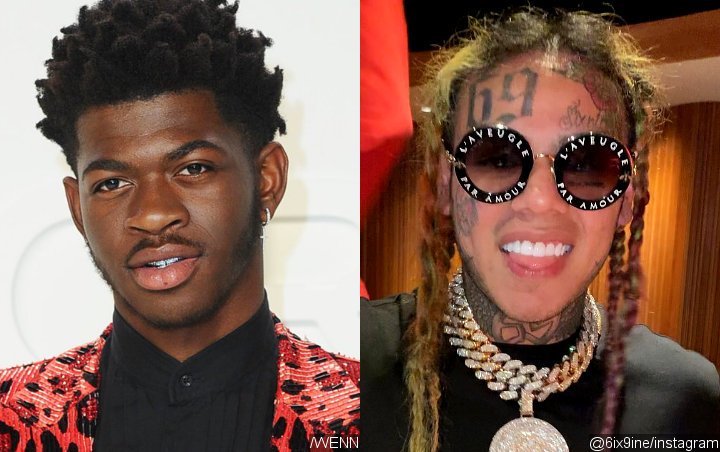 Lil Nas X Shoots His Shot With 6ix9ine on Instagram Live