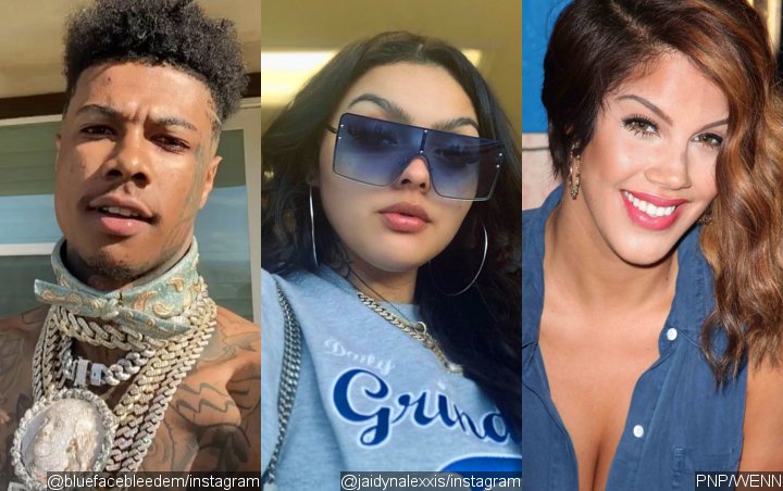 Blueface's Baby Mama Jaidyn Alexxis Reacts After He Shows 'Bad Girls Club' Alum Rocky at His House