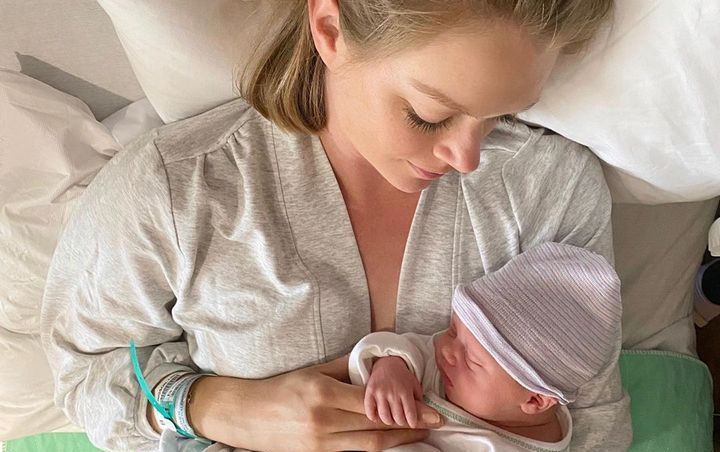 Lindsay Ellingson Introduces Newborn Baby Boy